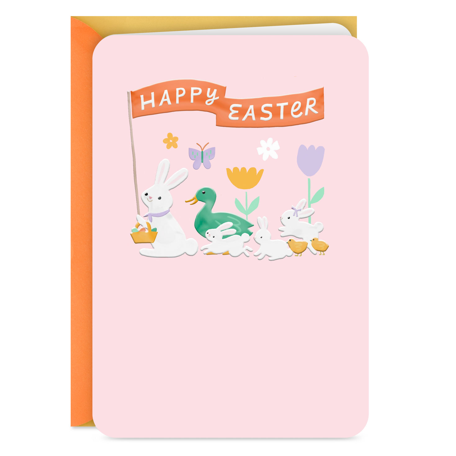 The Easter Friends Parade Easter Card for Kids