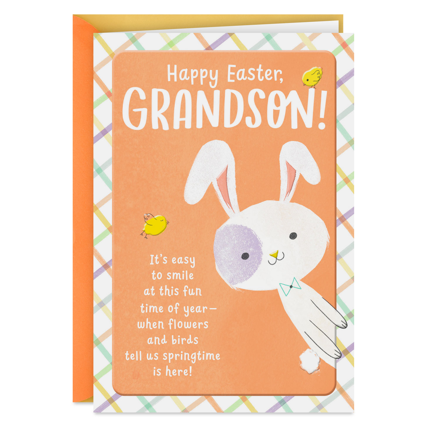 Jesus Loves You Religious Easter Card for Grandson