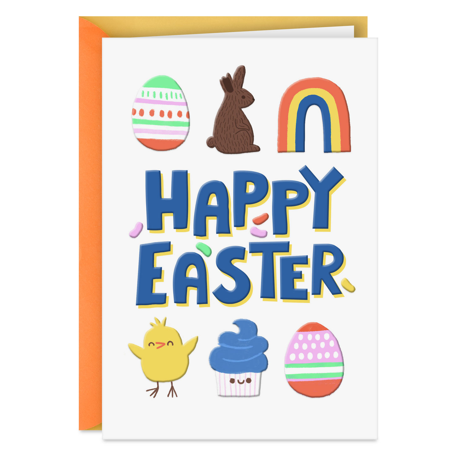 Sweet Treats and Fun Easter Card for Kids
