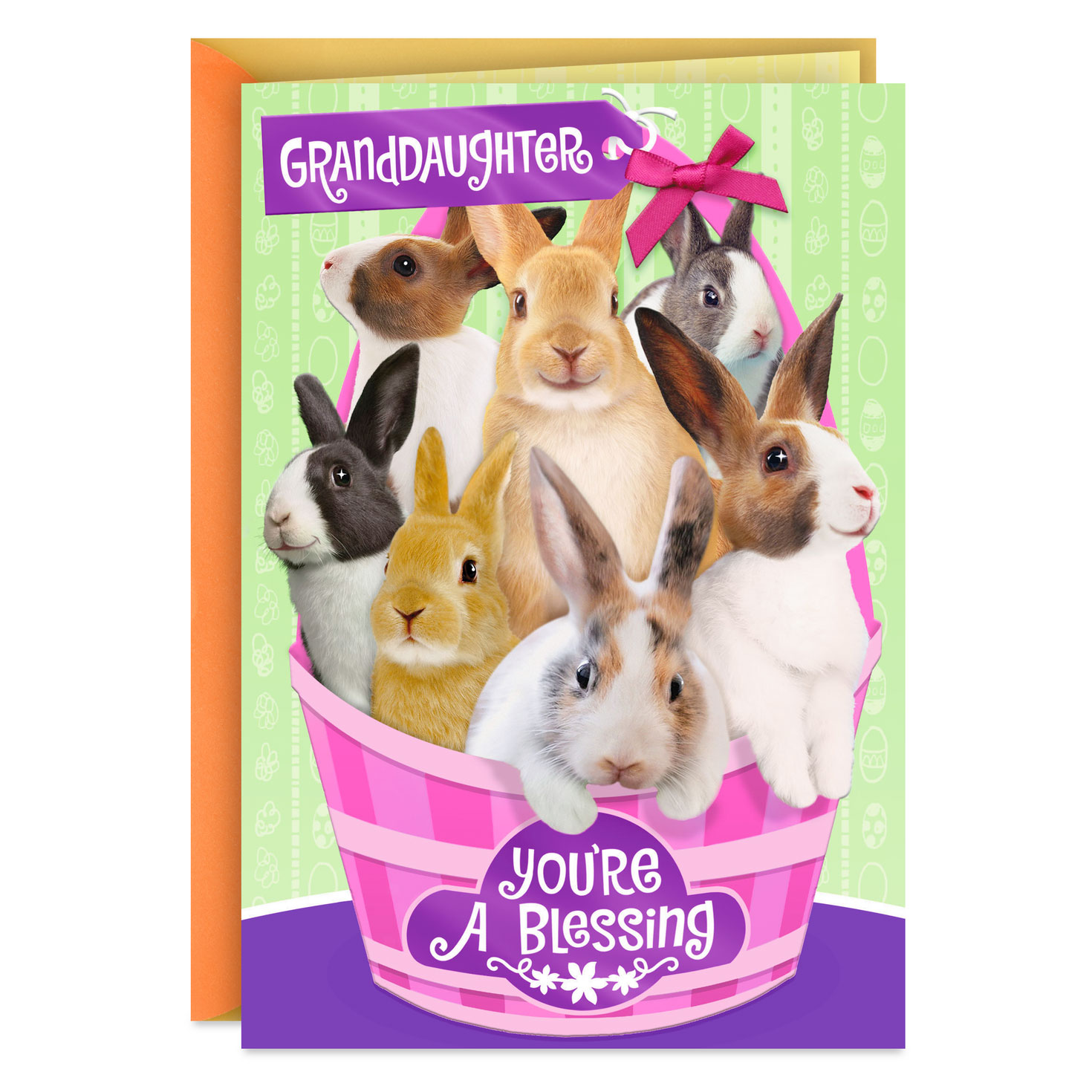 You’re a Blessing Easter Card for Granddaughter