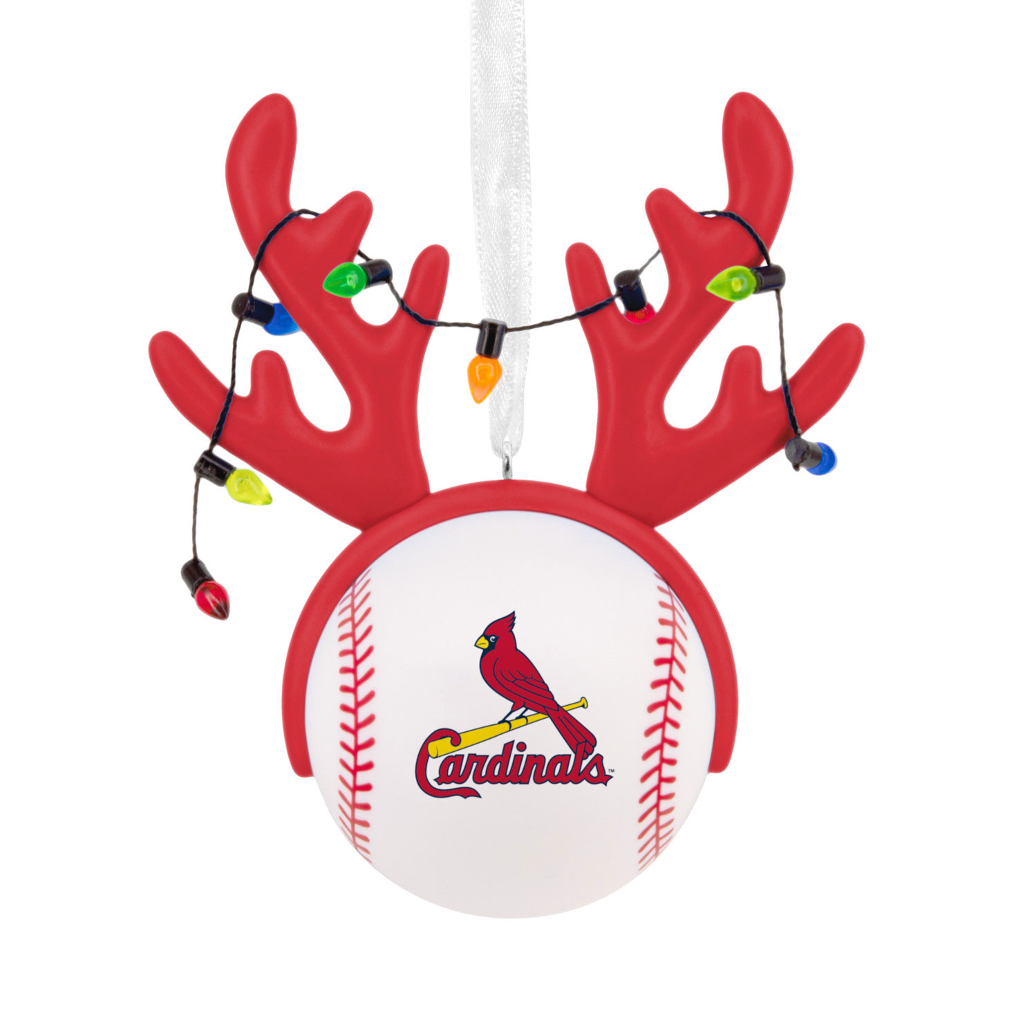 MLB St. Louis Cardinals™ Reindeer Baseball Hallmark Ornament