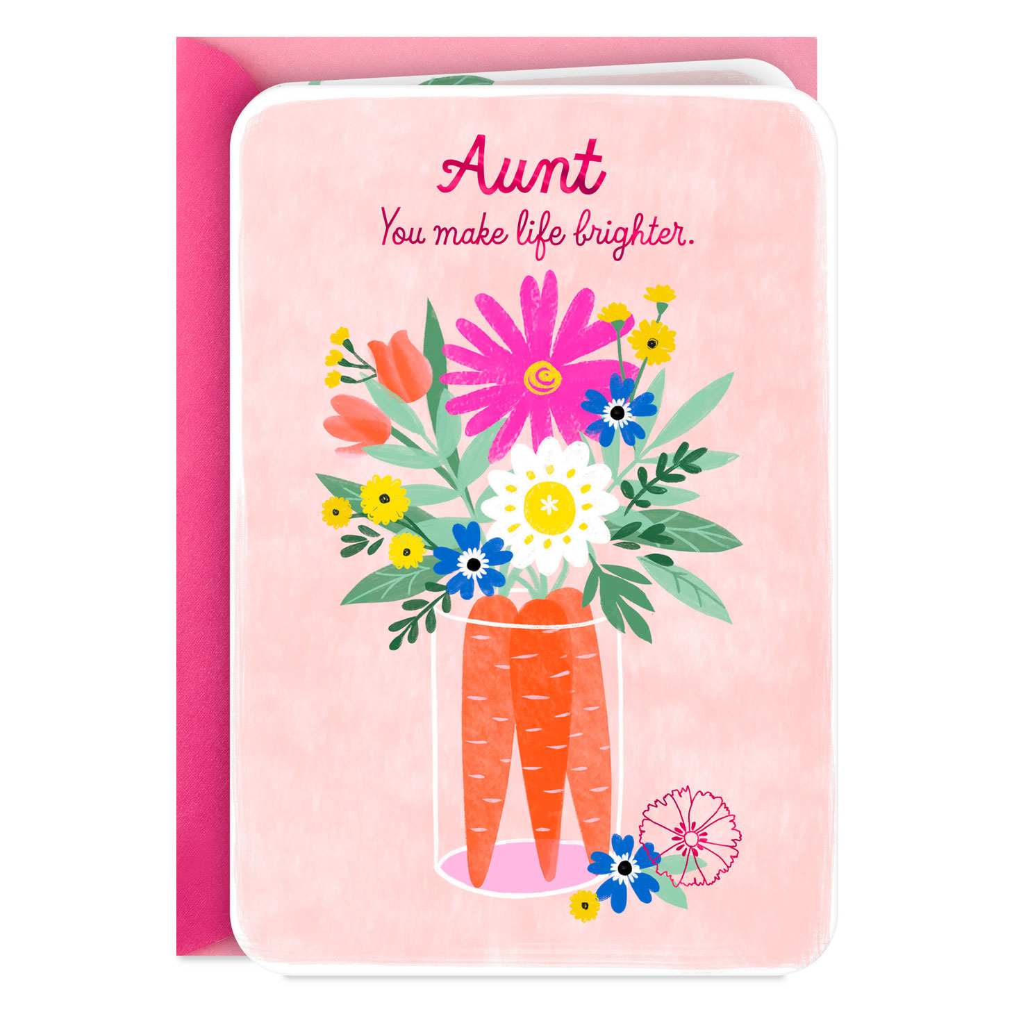 You Perk Up My Life Easter Card for Aunt