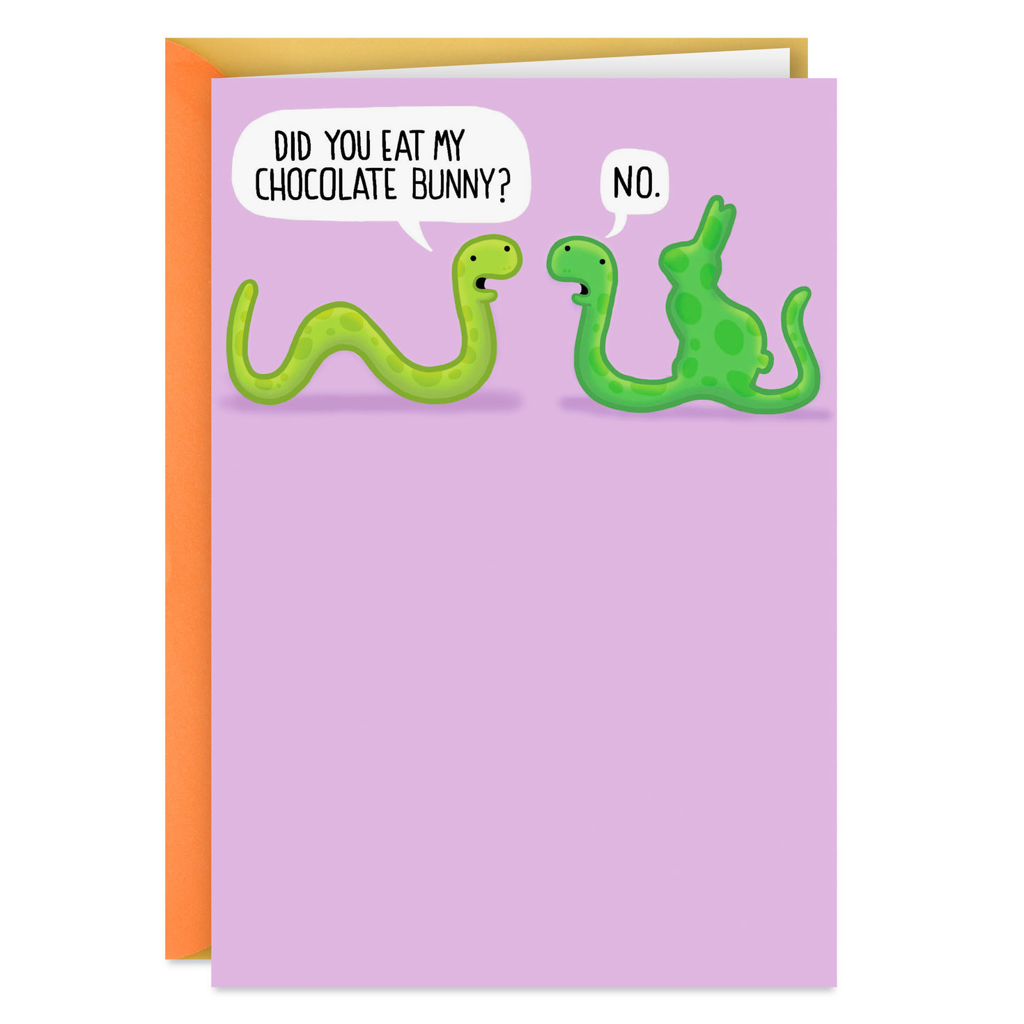 Did You Eat My Chocolate Bunny Funny Easter Card