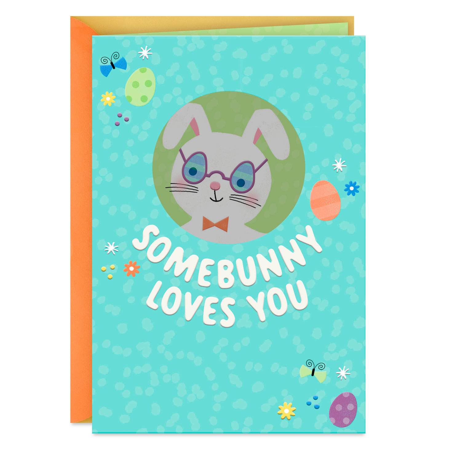 Somebunny Loves You Easter Card for Kids