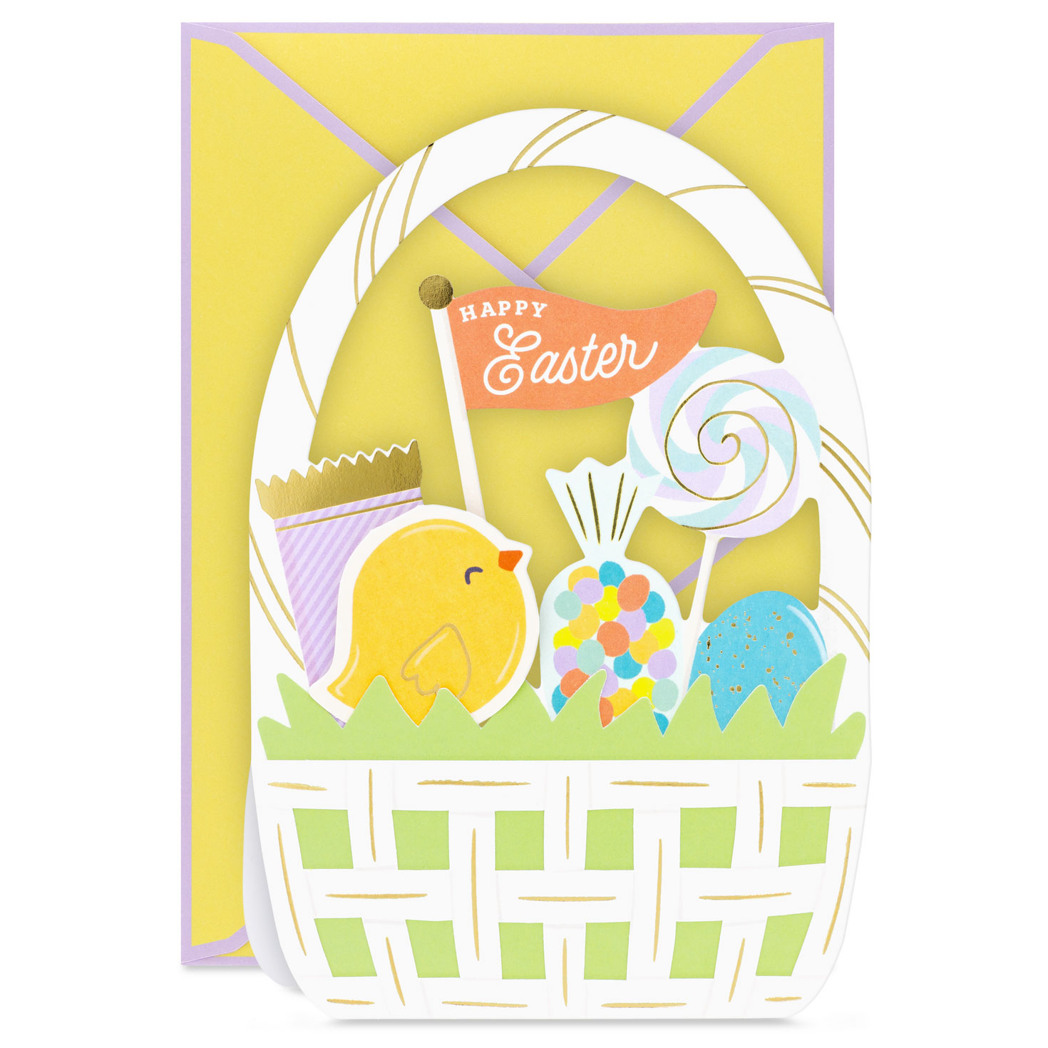 Sweetest Ever Paper Craft Easter Card with Mini Card
