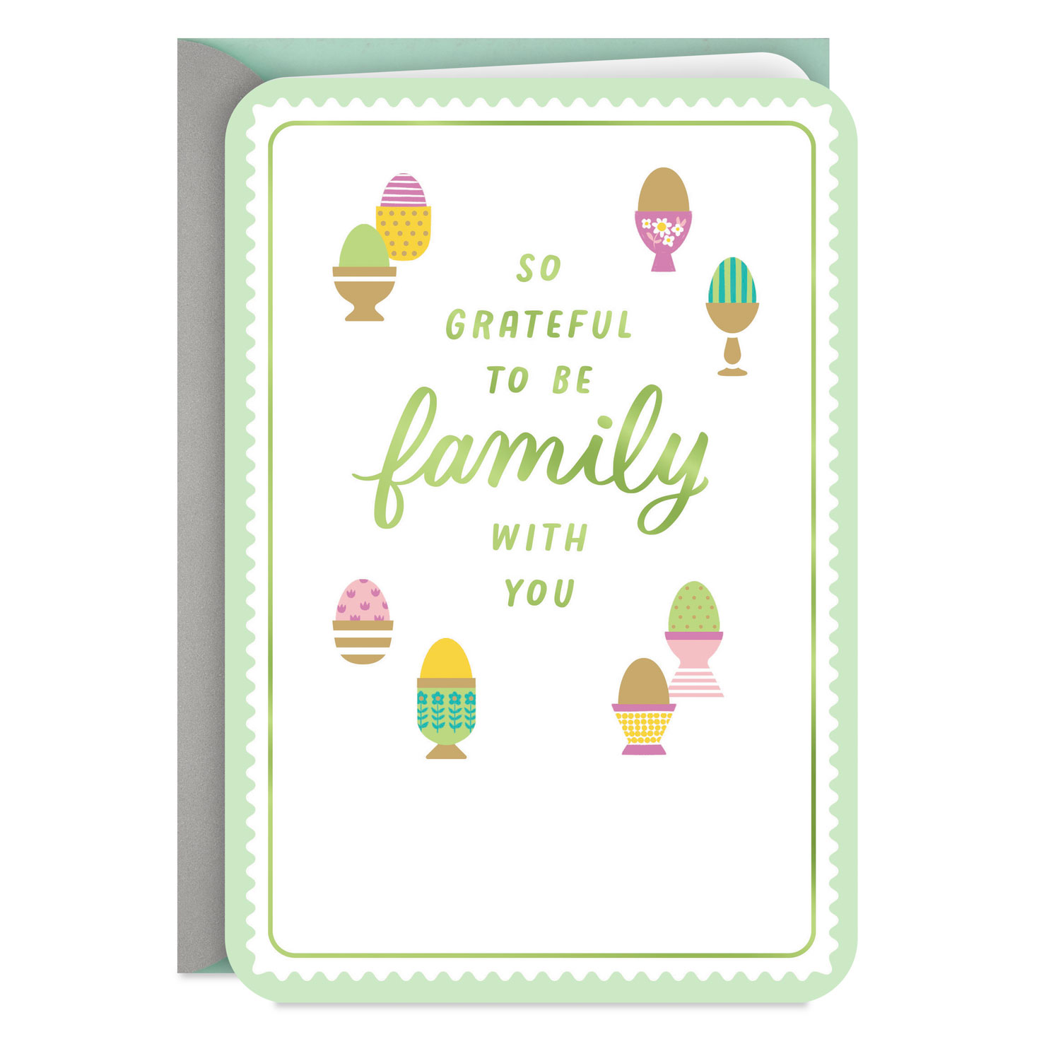 So Grateful We’re Family Easter Card