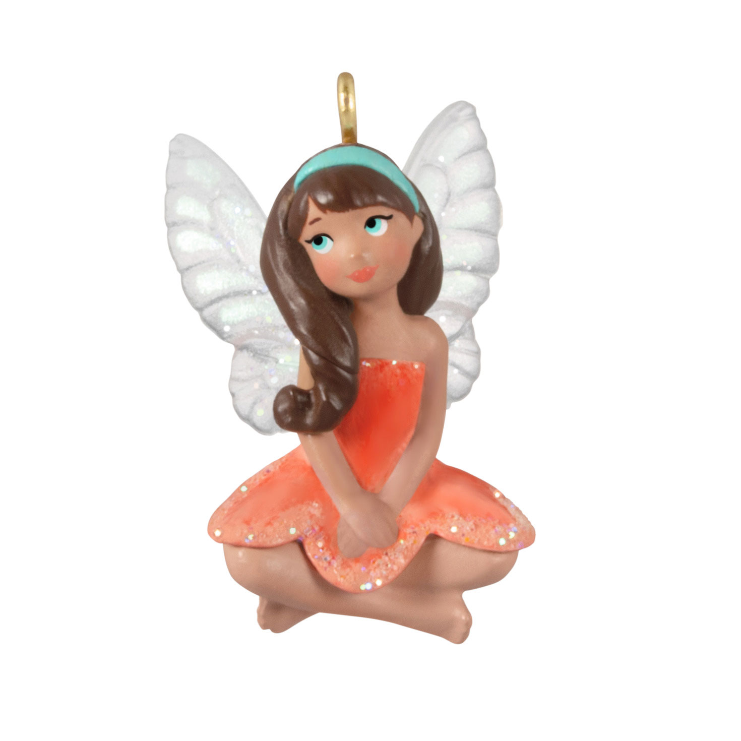 Mini Freesia Fairy Ornament, 1″