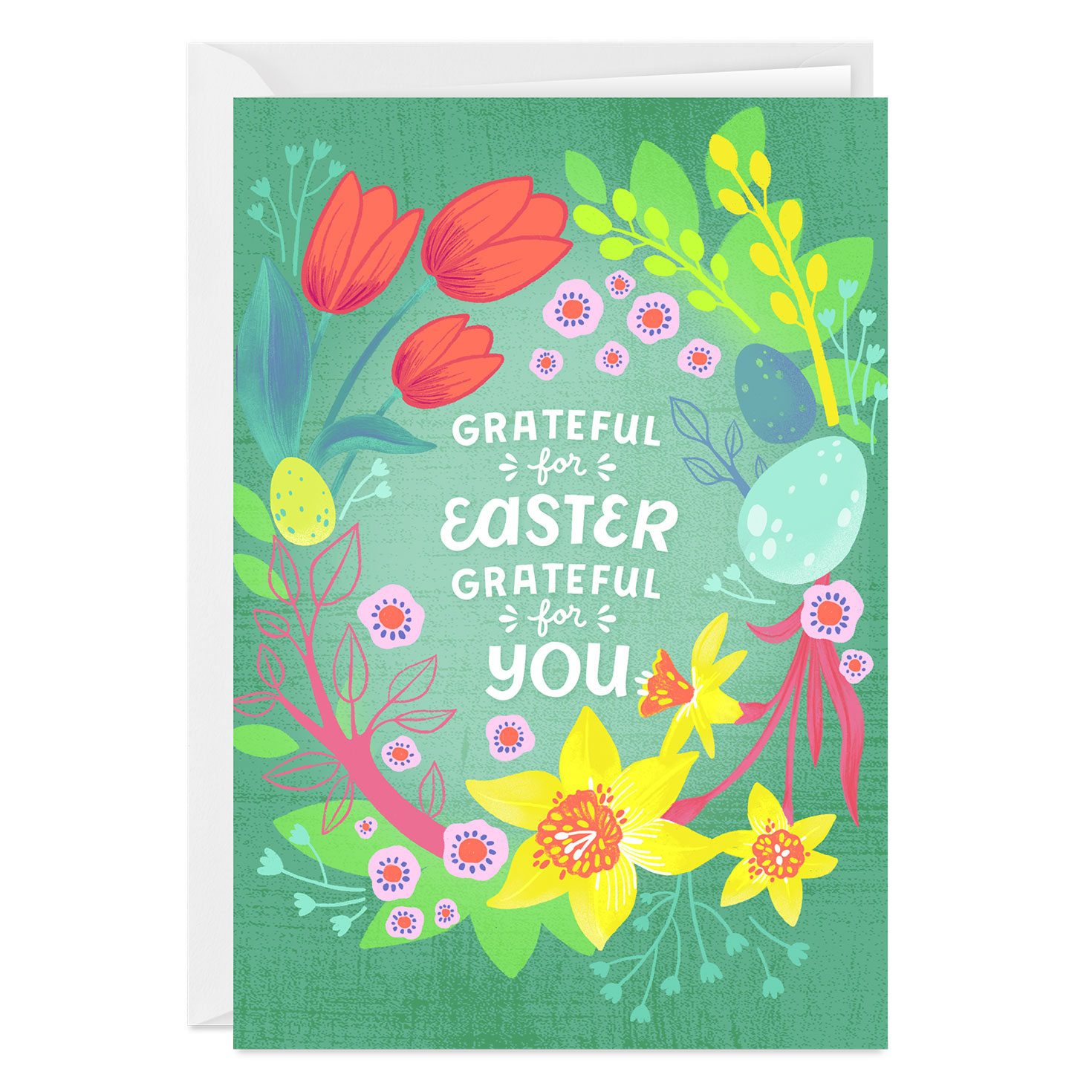 Grateful for You Custom Easter Card