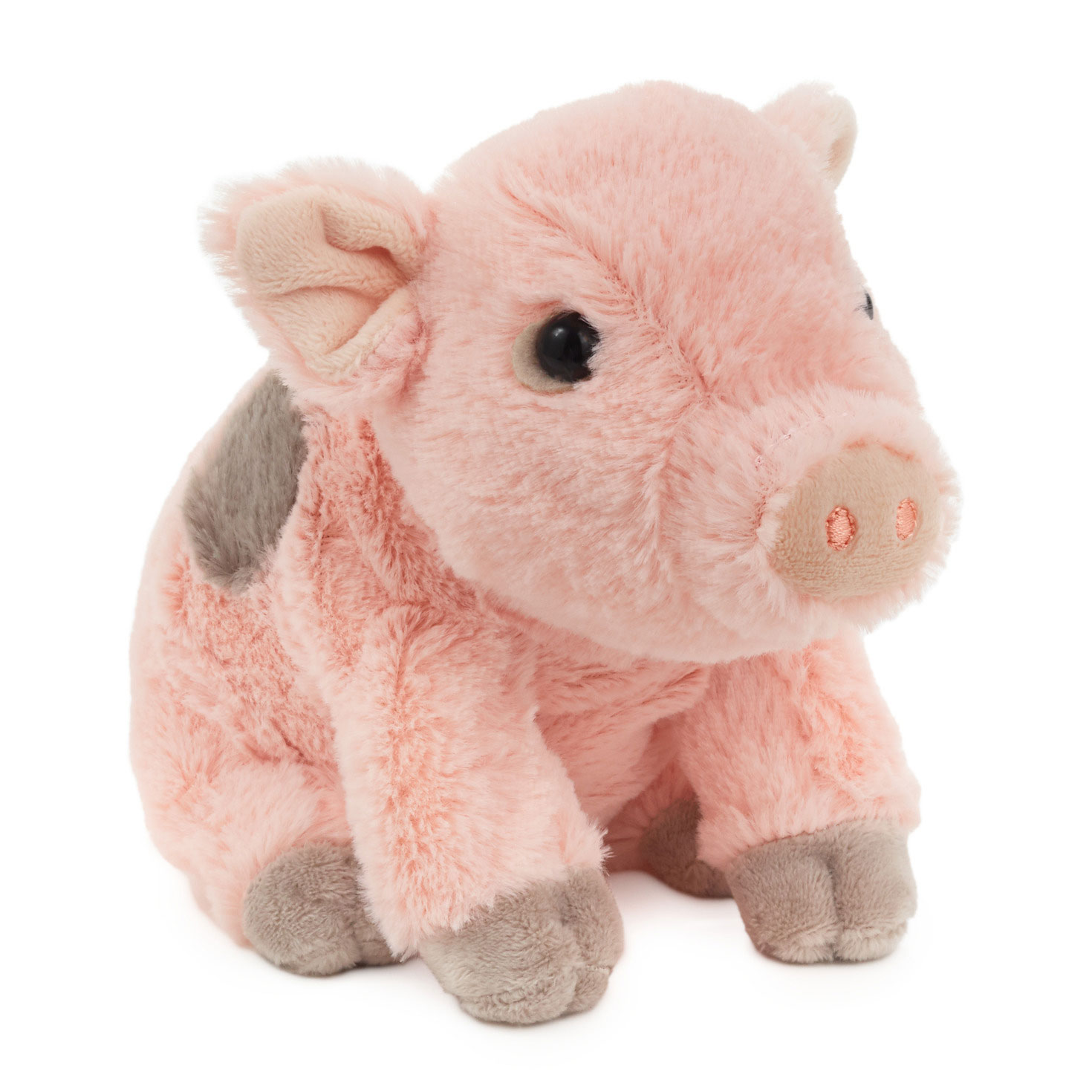 Mini Pink Piglet Plush, 5″ H