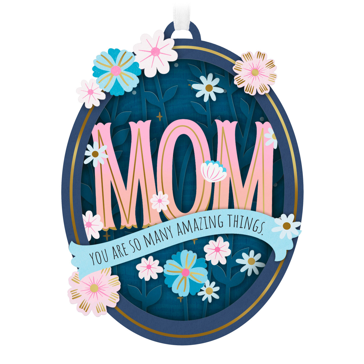 Amazing Mom Papercraft Ornament