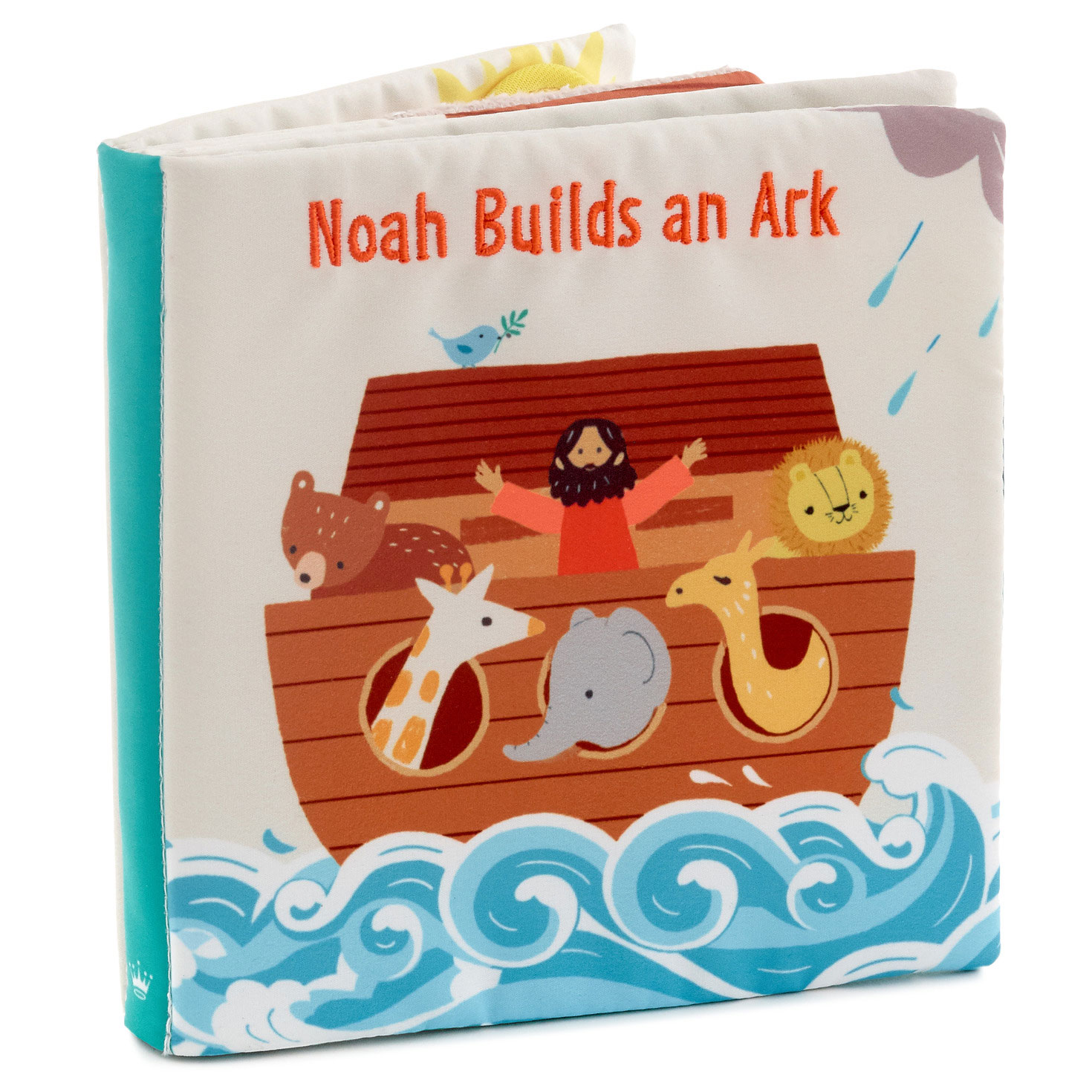Noah Builds an Ark Plush Cloth Baby Book