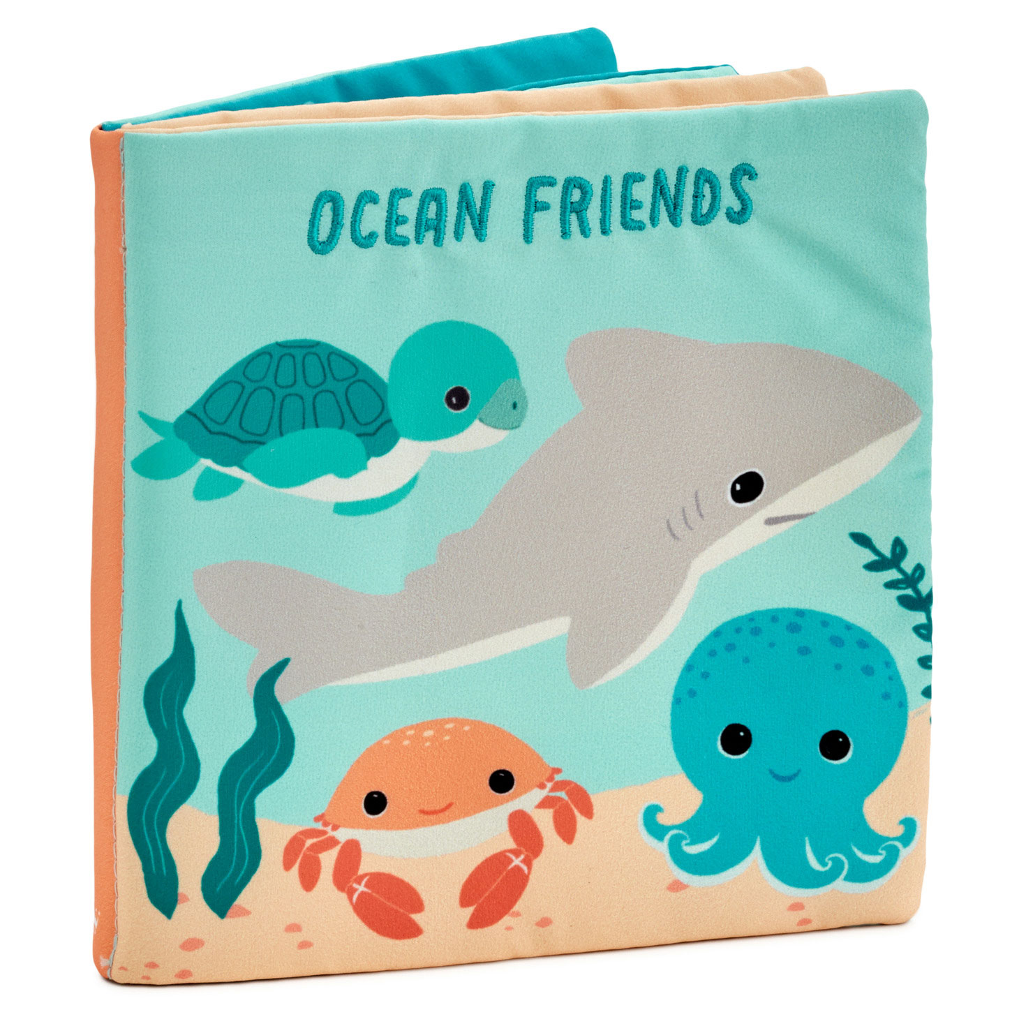 Ocean Friends Touch-and-Feel Fabric Book for Kids