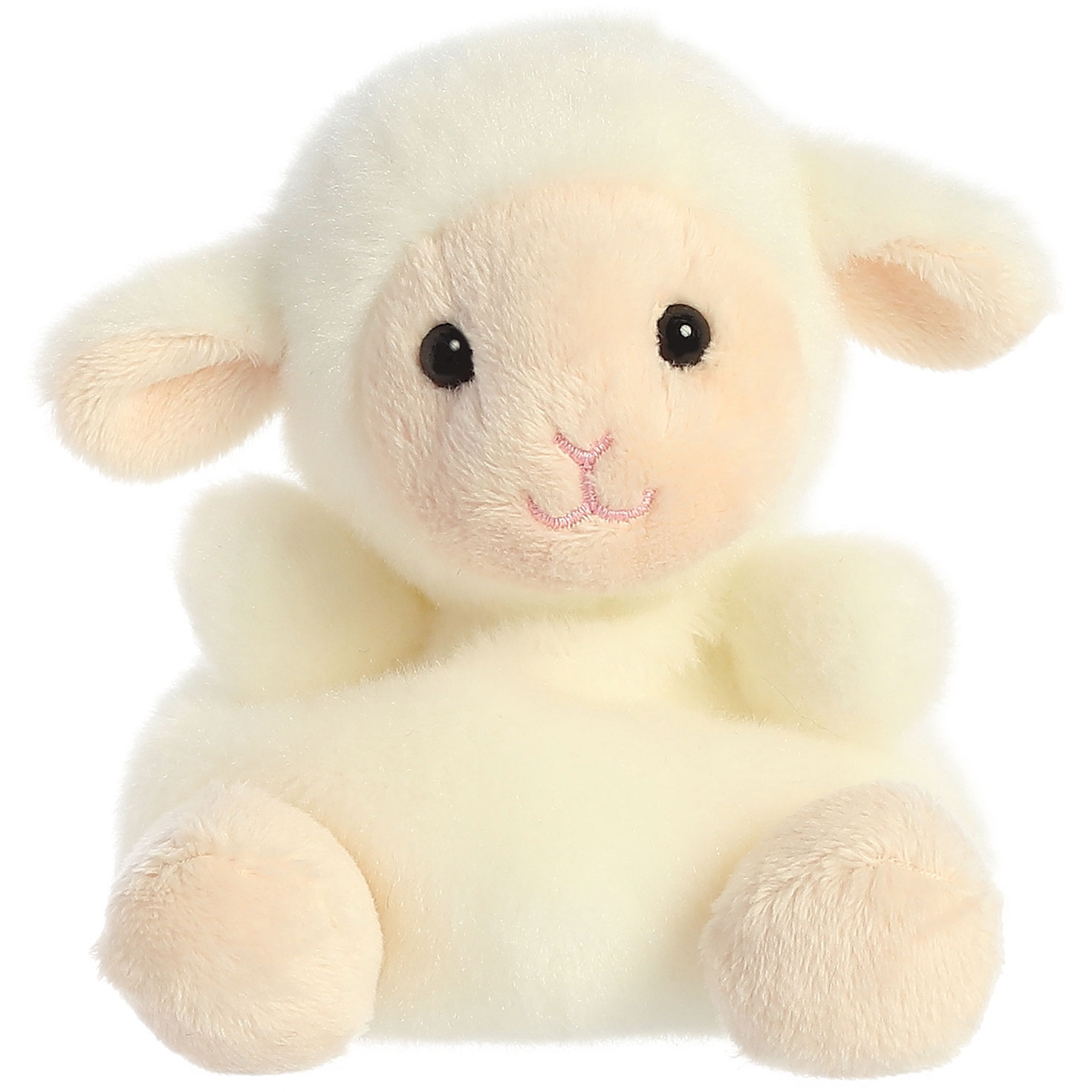 Aurora Palm Pals Woolly Lamb Plush, 5″