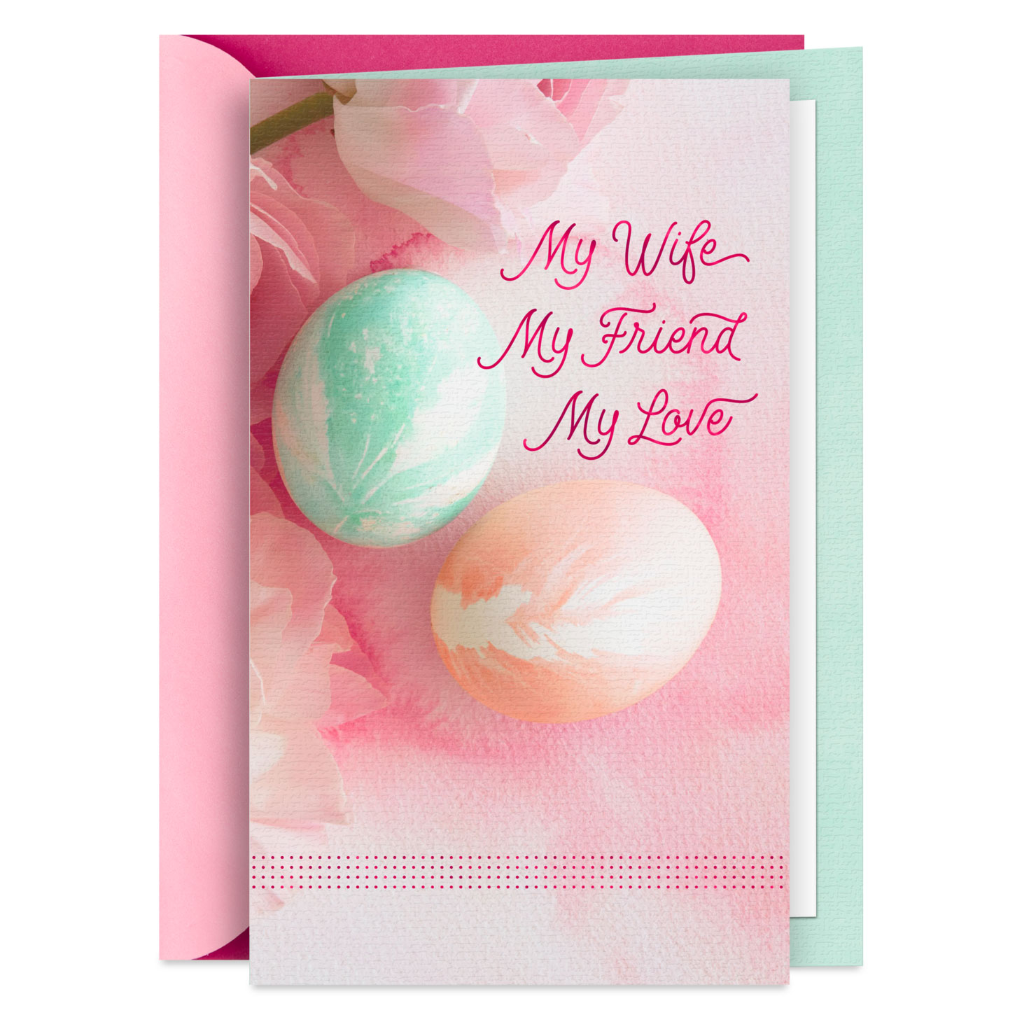 I Love Our Life Easter Card for Wife