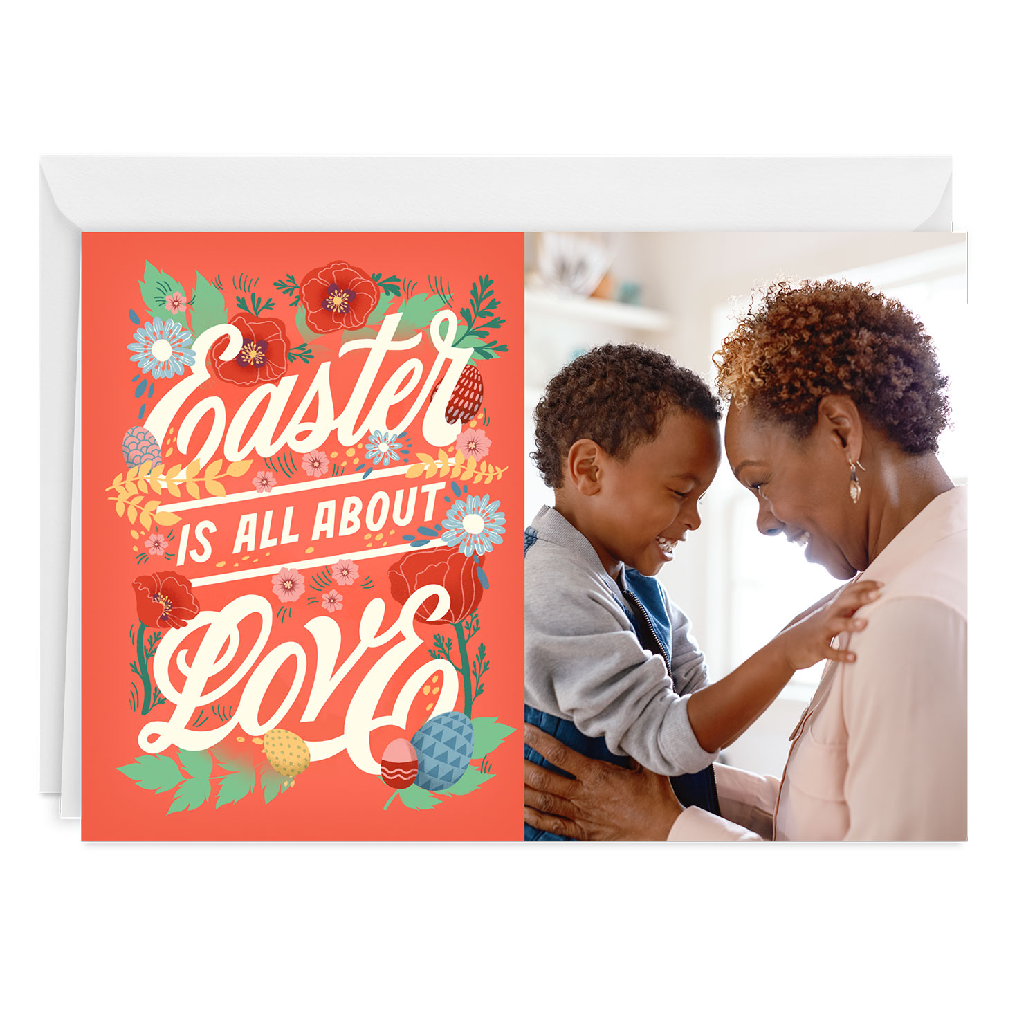 All About Love Custom Easter Card