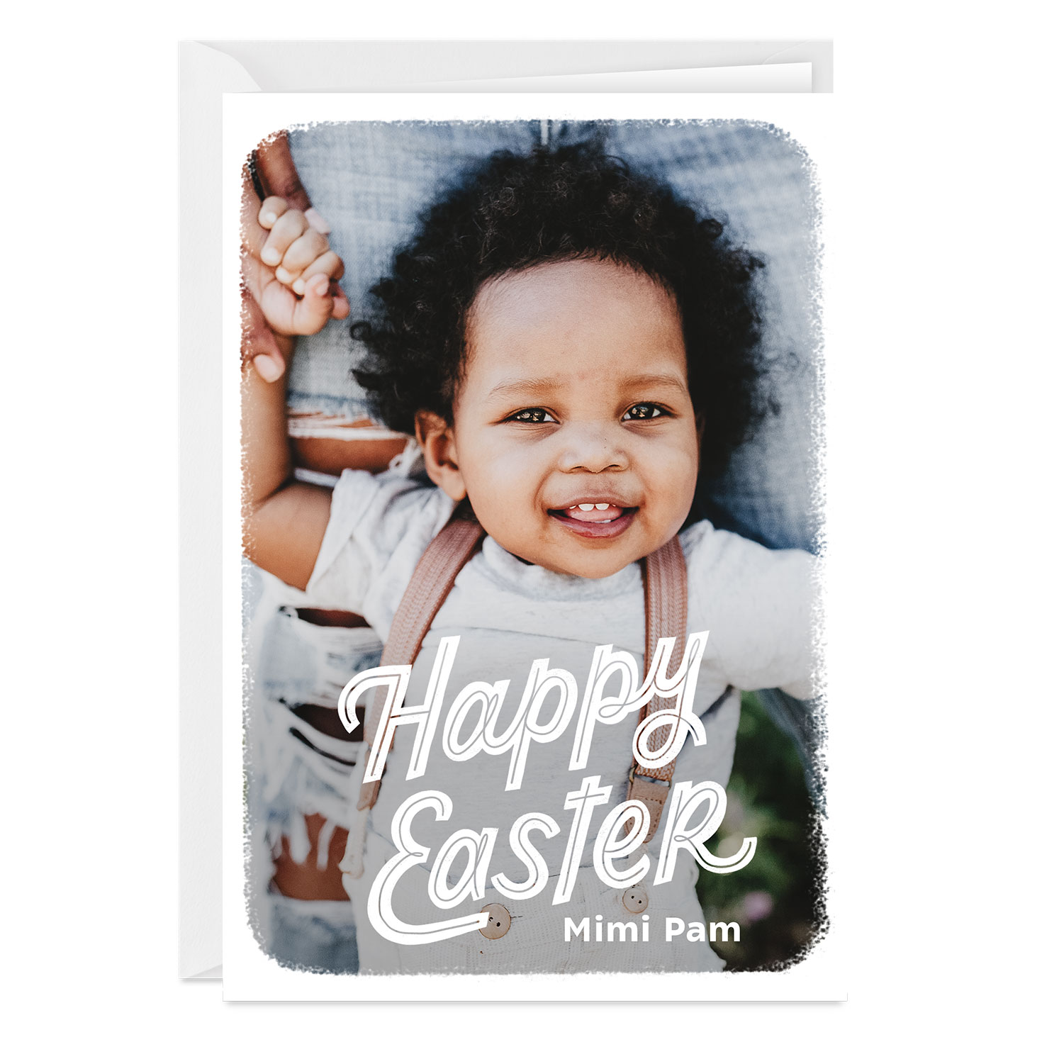 Full Photo Happy Easter Custom Card
