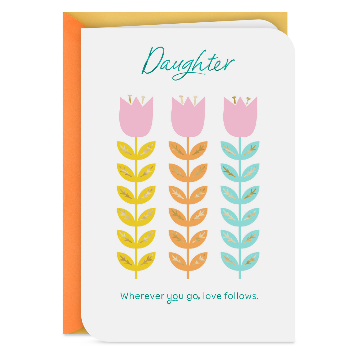 Love Follows You Easter Card for Daughter