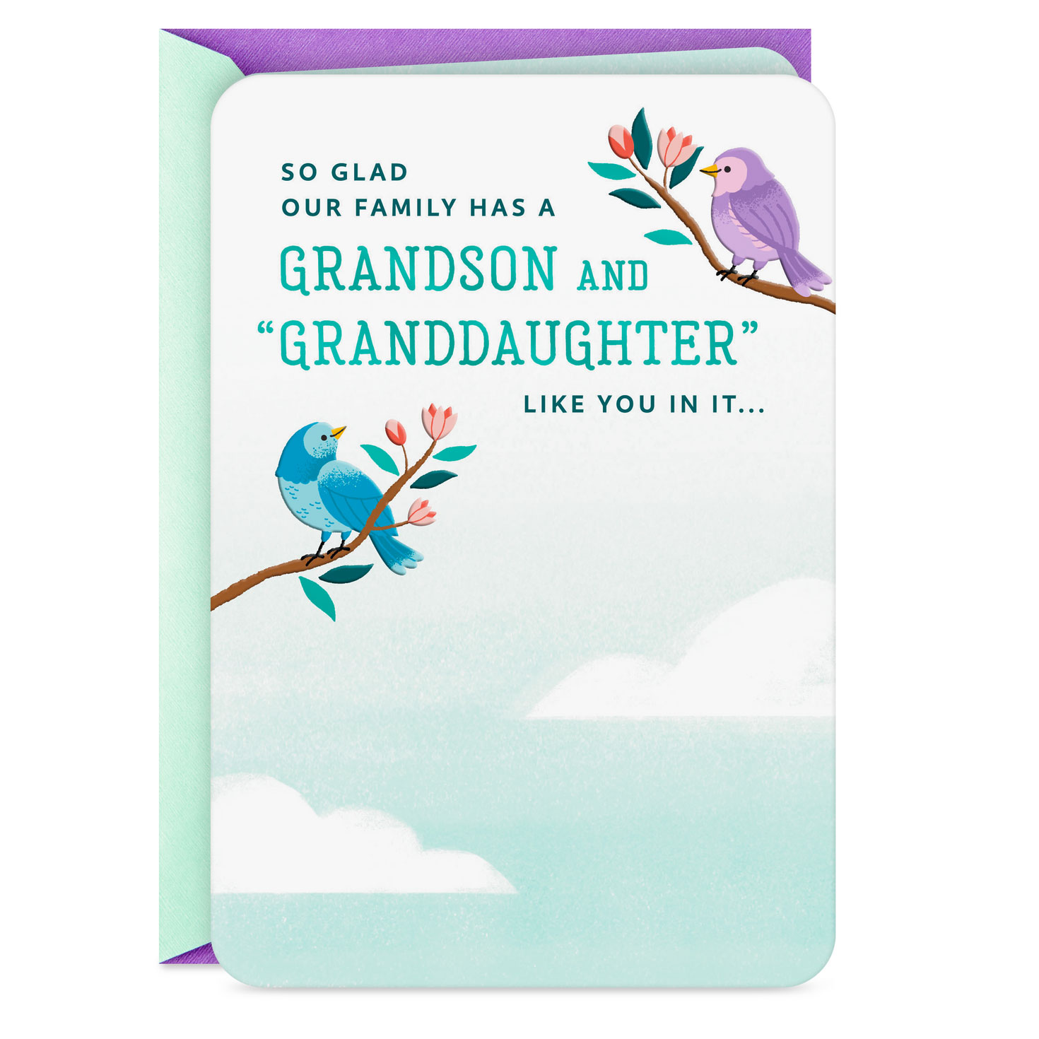 Both So Easy To Love Easter Card for Grandson and Wife