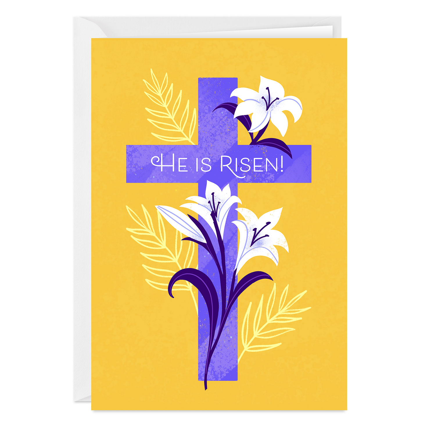 He Is Risen Religious Custom Easter Card