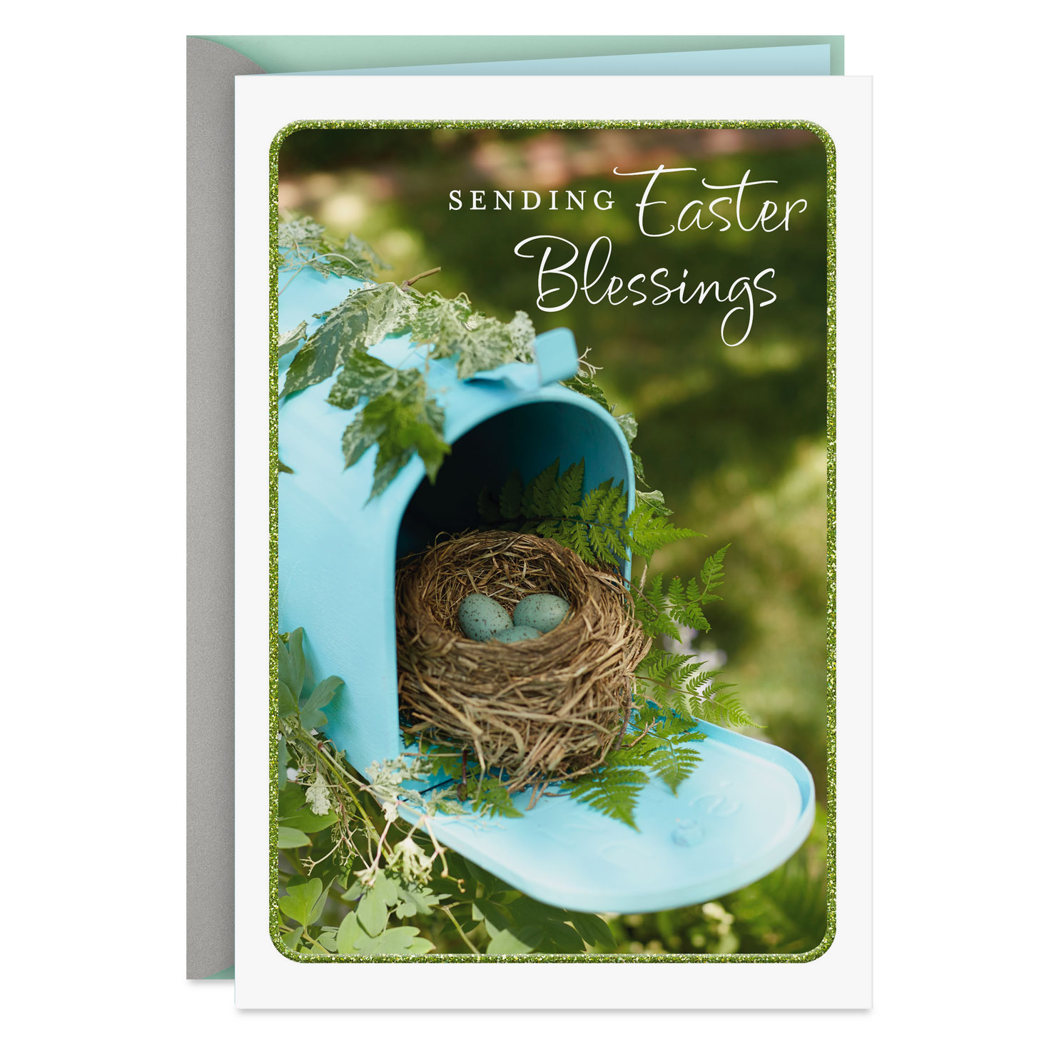 May God’s Goodness Overflow Religious Easter Card