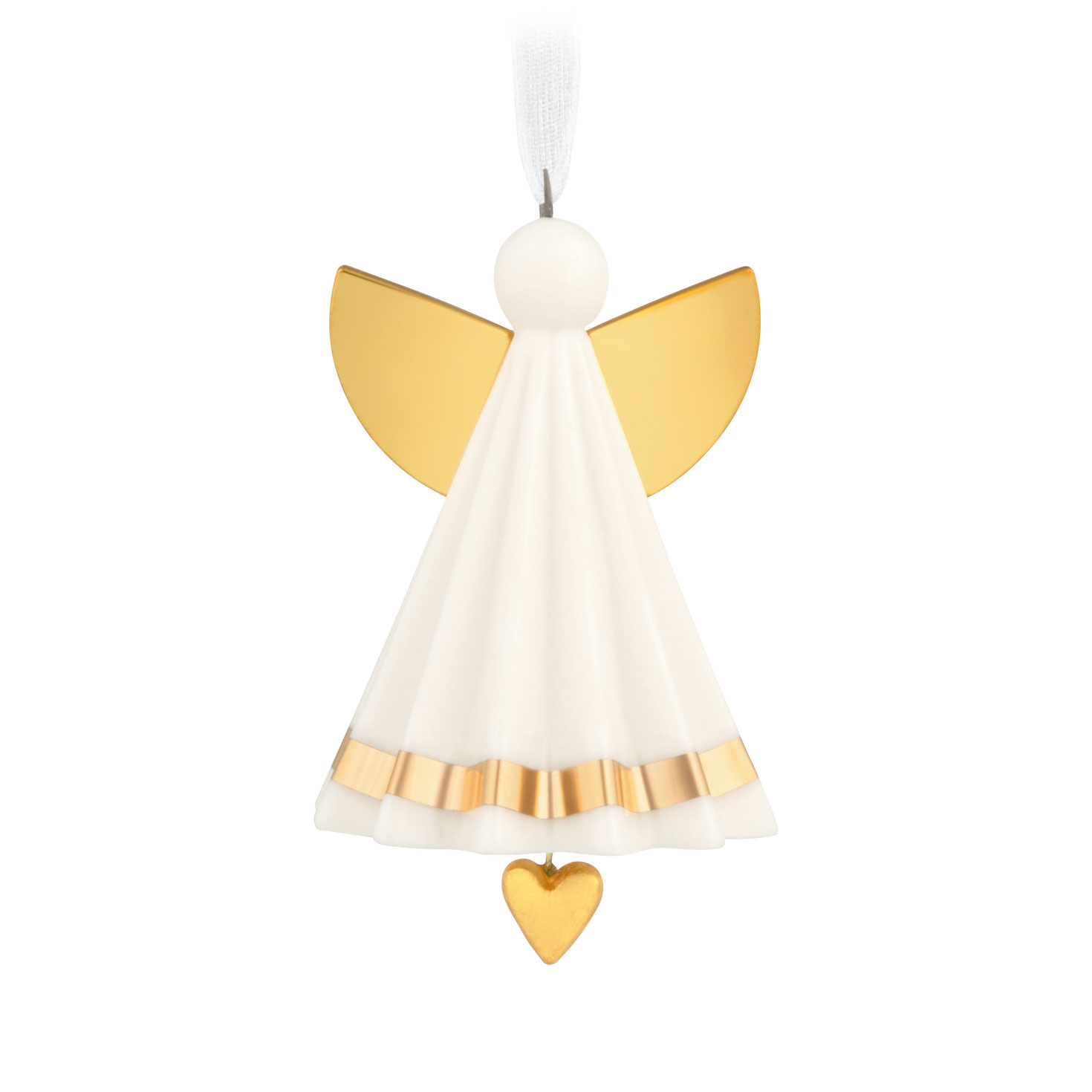 Mini Petite Angel Porcelain Ornament, 1.25″