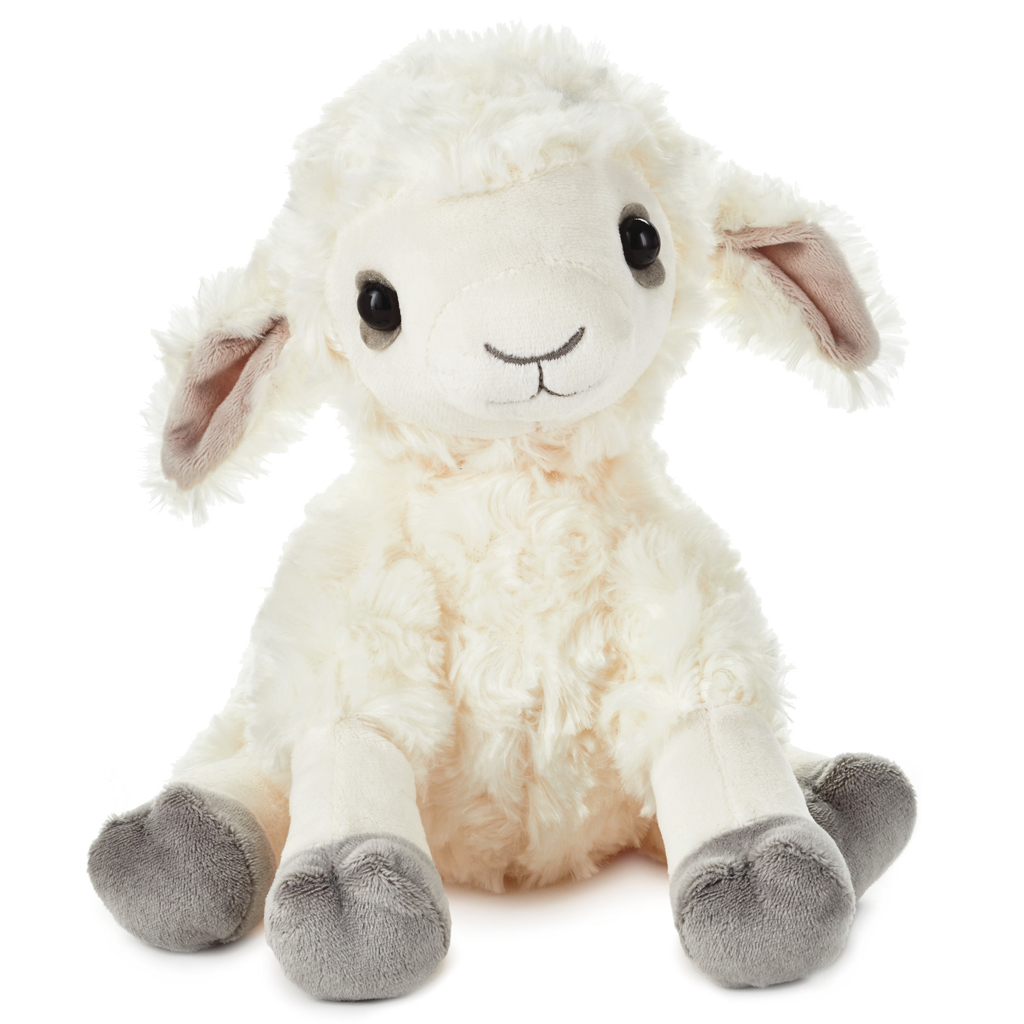 Baby Lamb Stuffed Animal, 8.5″
