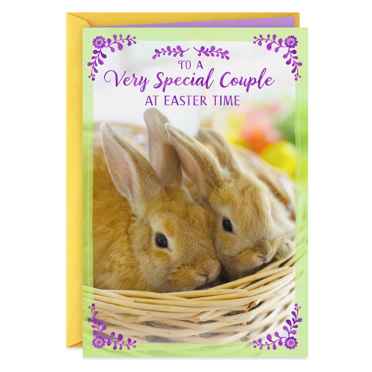Warmth and Happiness Easter Card for Both